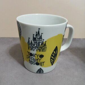 Tokyo Disney Resort Collector's Mug-Green/Black-Castle, Mickey